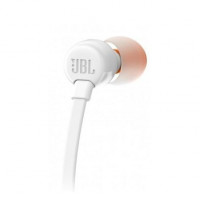 Auriculares Intrauditivos JBL T110 con Micrófono Jack 3.5 brancos