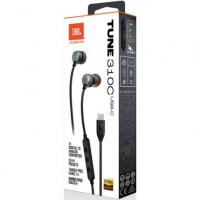 Auriculares Intrauditivos JBL Tune 310C/ con Micrófono/ Negros