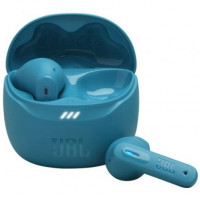 Auriculares Bluetooth JBL Tune Flex 2 con estuche de carga/ Autonomía 12h/ Azul Turquesa