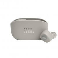 Auriculares Bluetooth JBL Wave 100TWS con estuche de carga/ Autonomía 5h/ Plata