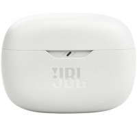 Auriculares Bluetooth JBL Wave Beam con estuche de carga/ Autonomía 8h/ Blanco