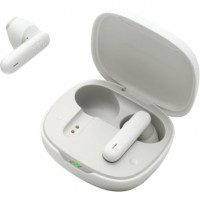 Auriculares Bluetooth JBL Wave Flex 2 con estuche de carga/ Autonomía 10h/ Blancos