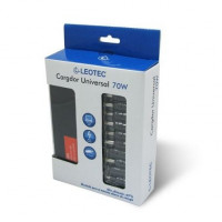 carregador de Portátil Leotec 70W Automático 10 Conectores Voltaje 15-20V