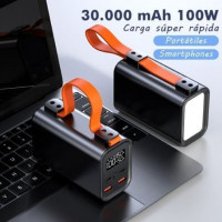 LEOTEC Powerbank 30000mAh PD 100w portatil/smatpho