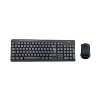 TECLADO + RATON L-LINK KIT WIFI NEGRO