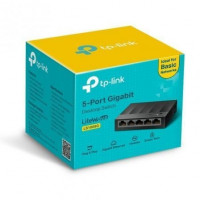 SWITCH TP-LINK LS1005G 5 PUERTOS RJ45 101001000 NEGOCIACIN AUTOMATICA CARCASA DE PLSTICO GREEN TECH PARA AHORRO DE ENERGA