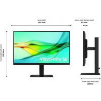 Monitor Profesional Samsung ViewFinity S6 S60UD S24D600UAU 24