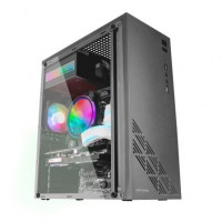 MARS GAMING Caixa  MC100 ATX 1X FRGB USB 3.0 Black