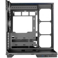 Caja Gaming Torre Mars Gaming MC-3GFPRO/ Cristal Cromado