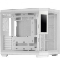 Caja Gaming Semitorre Mars Gaming MC-3TCORELCD/ Blanca