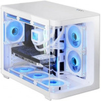 Caja Gaming Miniitorre Mars Gaming MC-FUSIONM/ Blanca