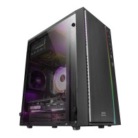 Caixa  Mars Gaming MCM M-ATX VENTANA 16xARGB 1X8cm