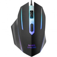Pack Gaming Mars Gaming MCP124PROES/ Teclado + Ratón Óptico + Auriculares + Alfombrilla