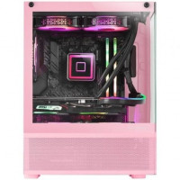 Caja Gaming Minitorre Mars Gaming MC-SE/ Rosa