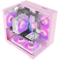 Caja Gaming Semitorre Mars Gaming MC-VISIONM/ Rosa