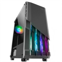 Caja Gaming Semitorre Mars Gaming MCX2 Negro