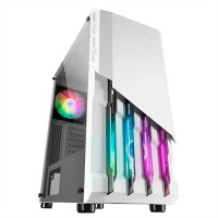 Caja Gaming Semitorre Mars Gaming MCX2 Blanca