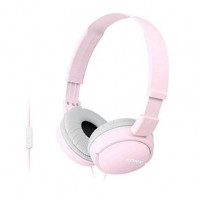 Auriculares Sony MDR-ZX110AP/ con Micrófono/ Jack 3.5/ Rosas
