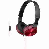 Auriculares Sony MDRZX310APR con Micrófono Jack 3.5 Vermelhos