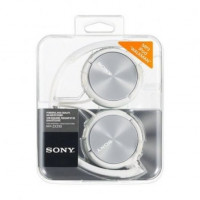 Auriculares Sony MDRZX310APW con Micrófono Jack 3.5 brancos