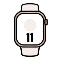 Apple Watch Series 11/ GPS/ 42mm/ Oro Rosa/ Correa Rosa rubor (S/M)