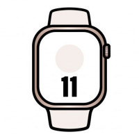 Apple Watch Series 11/ GPS/ 42mm/ Oro Rosa/ Correa Rosa rubor (M/L)