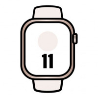 Apple Watch Series 11/ GPS/ 46mm/ Oro Rosa/ Correa Rosa rubor (M/L)