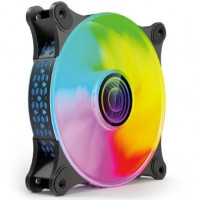 Ventilador Mars Gaming MF-3D/ 12cm/ ARGB/ Negro