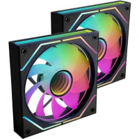 Pack 2 Ventiladores Mars Gaming MF-3DPROX2R/ 12cm/ ARGB