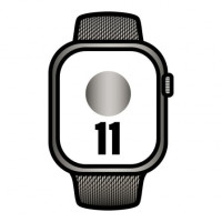 Apple Watch Series 11/ GPS / Cellular/ 46mm/ Titanio Natural/ Correa Milanese Natural S/M