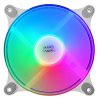 Ventiladores Mars Gaming MFDUOW 12cm FRGB Blancos