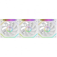 Pack 3 Ventiladores Invertidos Mars Gaming MF-LINKFINITYKIT2R/ 12cm/ ARGB/ Blancos