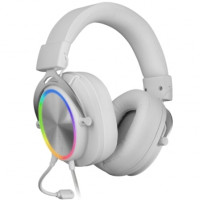 Auriculares Gaming Inalámbricos con Micrófono Mars Gaming MH-FORGE/ Jack 3.5/ Bluetooth/ Blancos