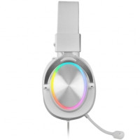 Auriculares Gaming Inalámbricos con Micrófono Mars Gaming MH-FORGE/ Jack 3.5/ Bluetooth/ Blancos