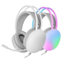 MARSGAMING Auriculares MH-GLOW PC/Ps4-5/xbox White