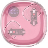 Auriculares Bluetooth Mars Gaming MHIB2 con estuche de carga/ Autonomía 7h/ Rosa