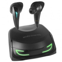 Auriculares Bluetooth Mars Gaming MHI-Ultra con estuche de carga Autonomía 7-8h Negros