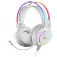 Auriculares Gaming con Micrófono Mars Gaming MHRGB Jack 3.5 brancos