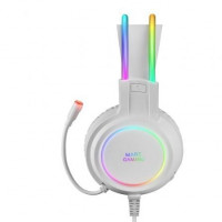 Auriculares Gaming con Micrófono Mars Gaming MHRGB Jack 3.5 brancos