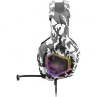 Auriculares Gaming con Micrófono Spirit of Gamer Elite-H50/ Jack 3.5/ Camuflaje Ártico