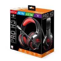 Auriculares Gaming con Micrófono Spirit of Gamer PRO-H3 Multiprataforma Edition Jack 3.5 Naranja