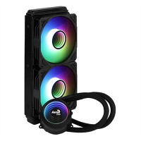SISTEMA DE REFRIGERACIÓN LÍQUIDA AEROCOOL MIRAGE L240 - ILUMINACIÓN RGB - BLOQUE COBRE  RADIADOR ALUMINIO - SOCKET INTELAMD SEGÚN ESPECIFICACIONES
