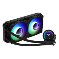SISTEMA DE REFRIGERACIÓN LÍQUIDA AEROCOOL MIRAGE L240 - ILUMINACIÓN RGB - BLOQUE COBRE  RADIADOR ALUMINIO - SOCKET INTELAMD SEGÚN ESPECIFICACIONES