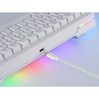 Teclado Gaming Mecánico Mars Gaming MKMINIPRO/ Switch Azul/ Blanco