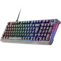 Teclado Gaming Mecánico Mars Gaming MKPROYES/ Switch Amarillo