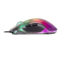 Ratón Gaming Mars Gaming MMGLOW Hasta 12800DPI Preto