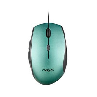 NGS WIRED ERGO SILENT MOUSE + USB TYPE C ADAPT ICE
