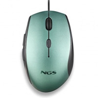 NGS WIRED ERGO SILENT MOUSE + USB TYPE C ADAPT ICE