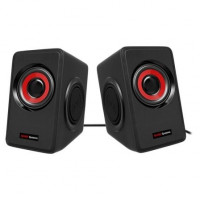 Mars Gaming Altavoces 2.0 MS1 negroVermelho