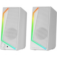 Altavoces Mars Gaming MS72/ 15W/ 2.0/ Blancos